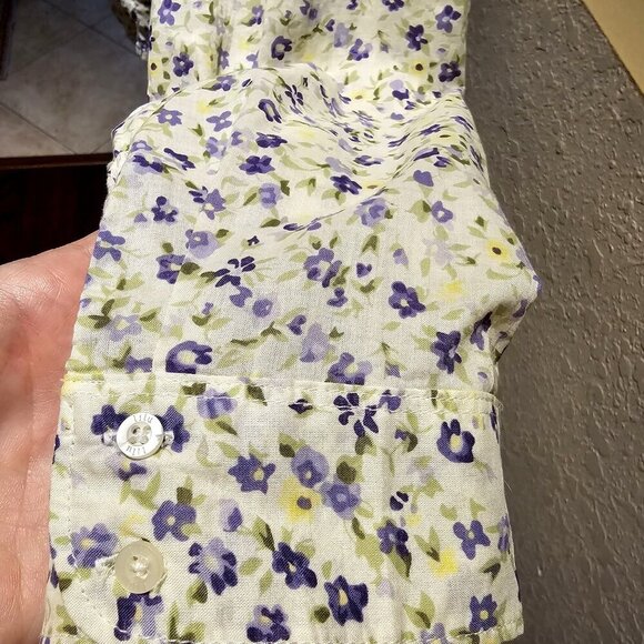 Lilu Floral XL1970's Ditsy Vintage Dainty Floral Gardencore Cottagecore Feminine - Picture 7 of 7